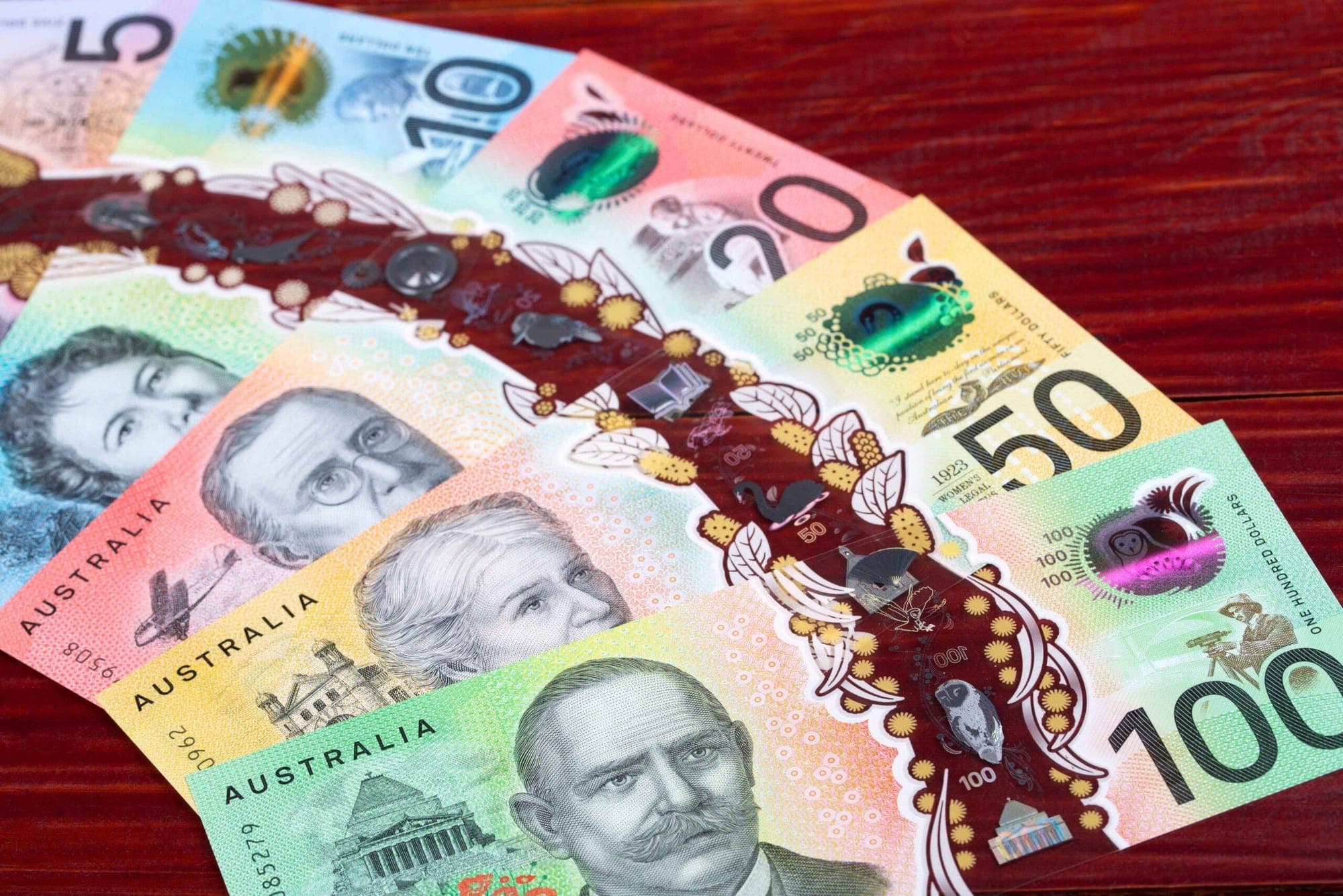 Australian Dollar's Recovery represented in an image.