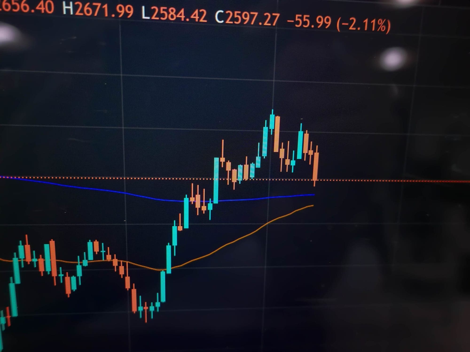 Crypto Market Outlook represented in an image.