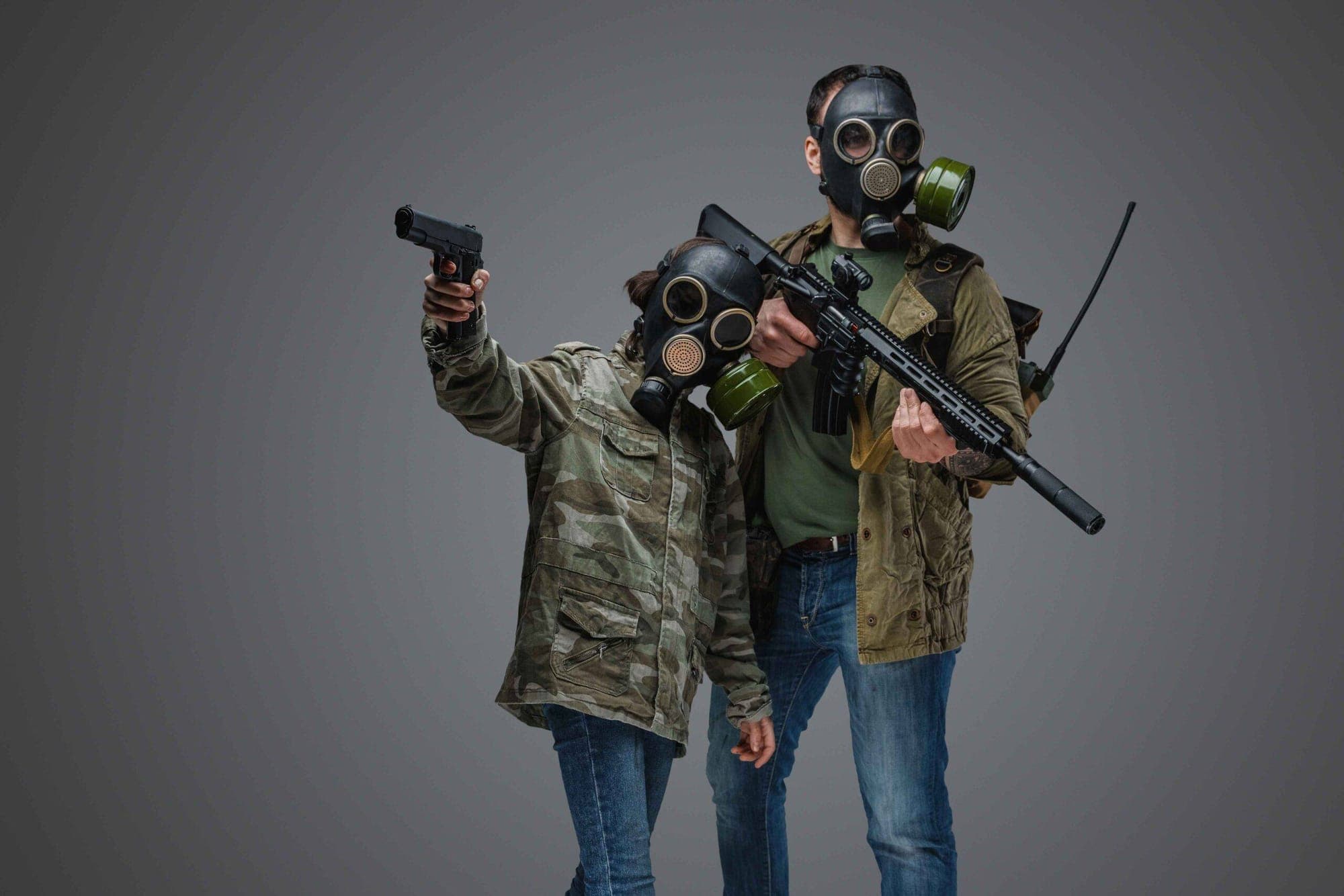 Doomsday Preppers represented in an image.