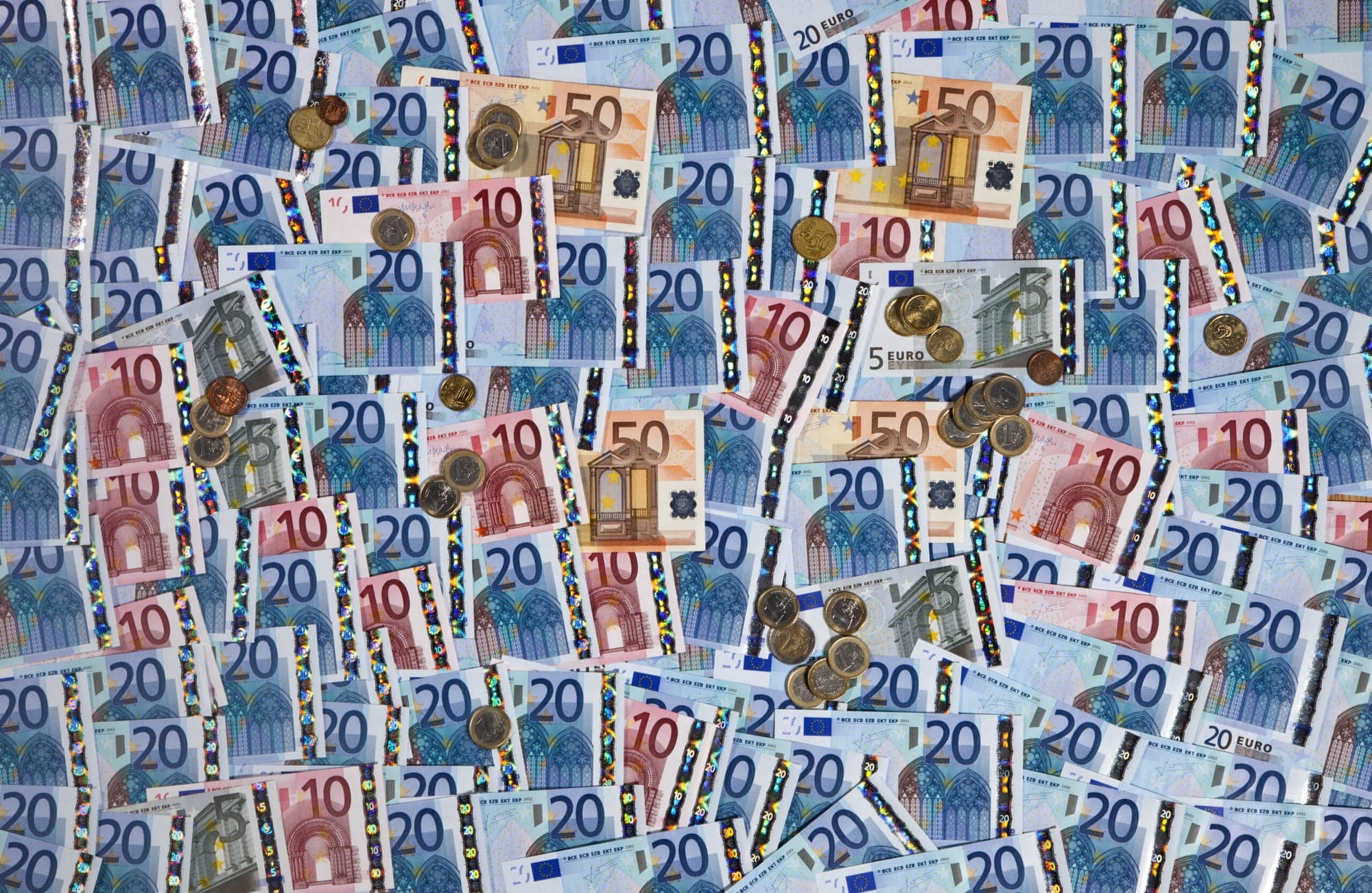 Plummet in Euro Zone Bond Yields represented in an image.