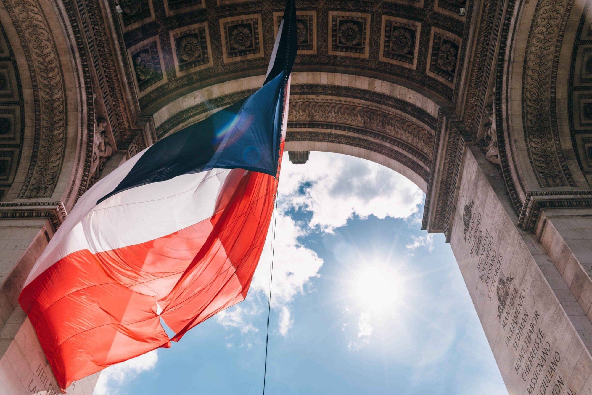 French elections represented in an image.