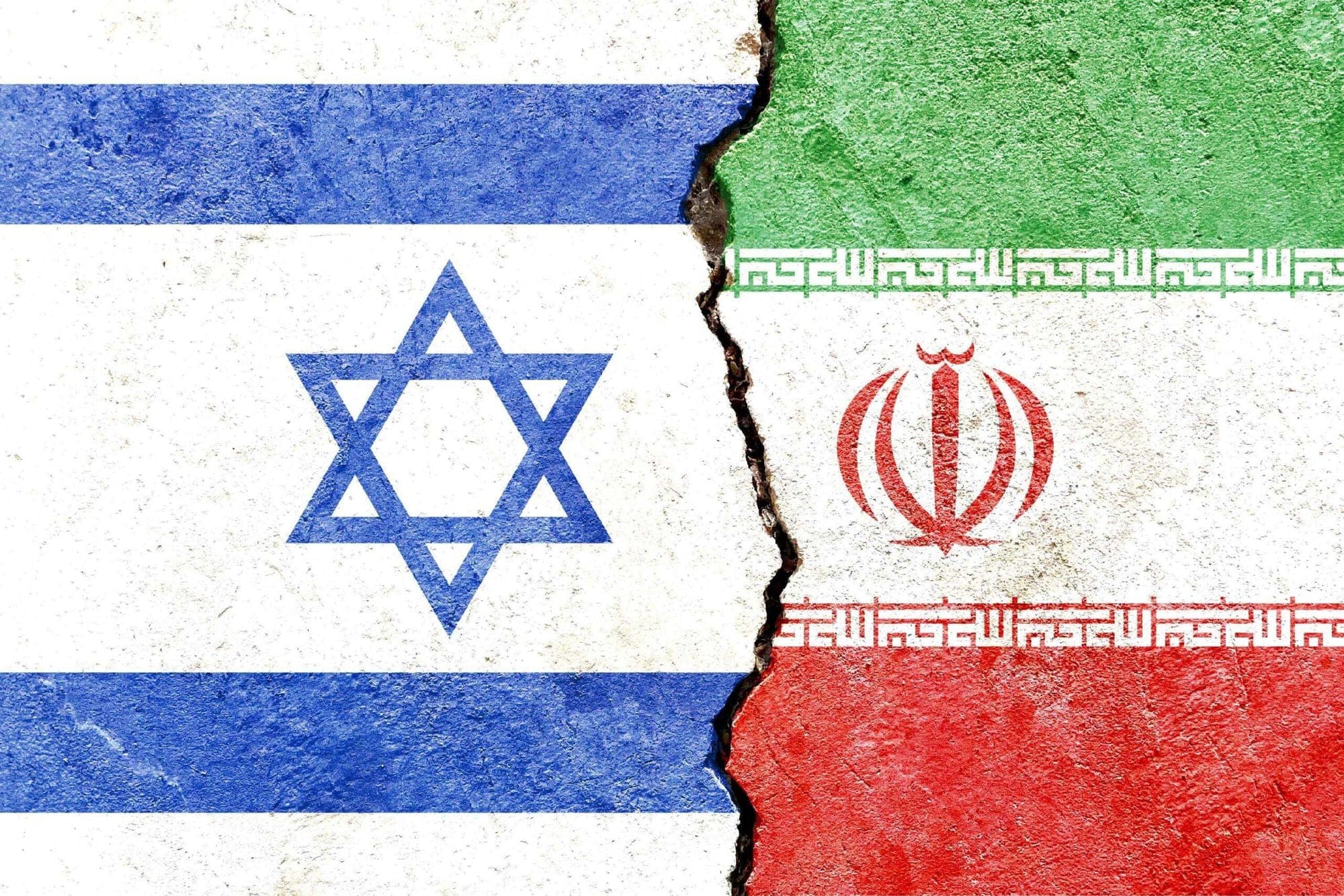 Iran-Israel Conflict represented in an image.