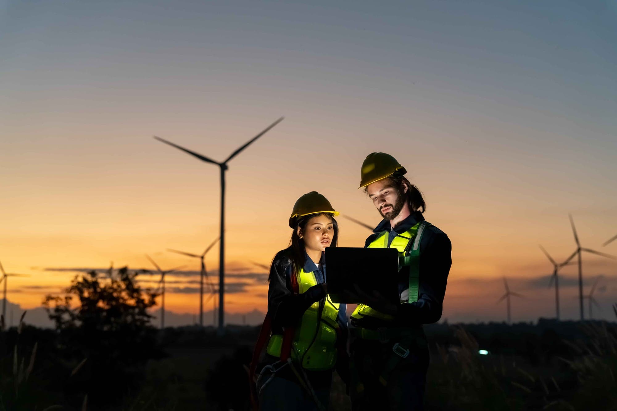 Global Energy Transition represented in an image.