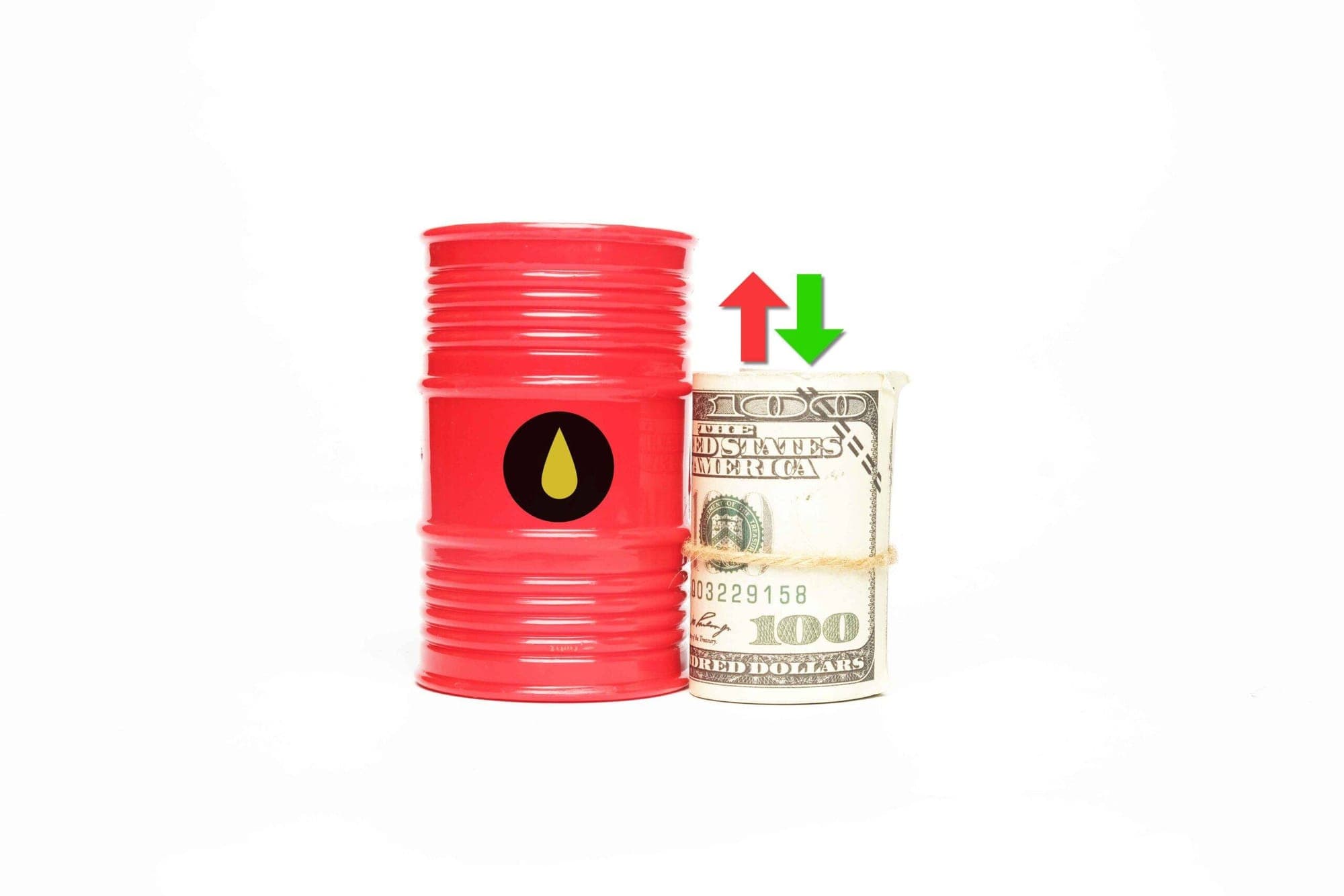 Oil price dynamics represented in an image.