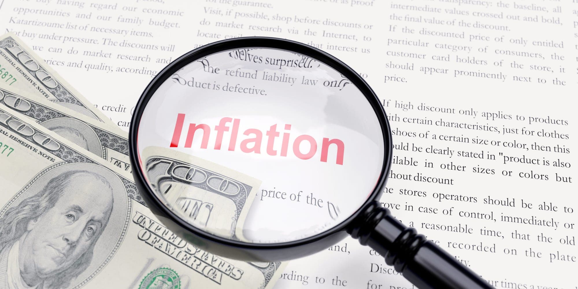 Cooling Us inflation represented in a picture.