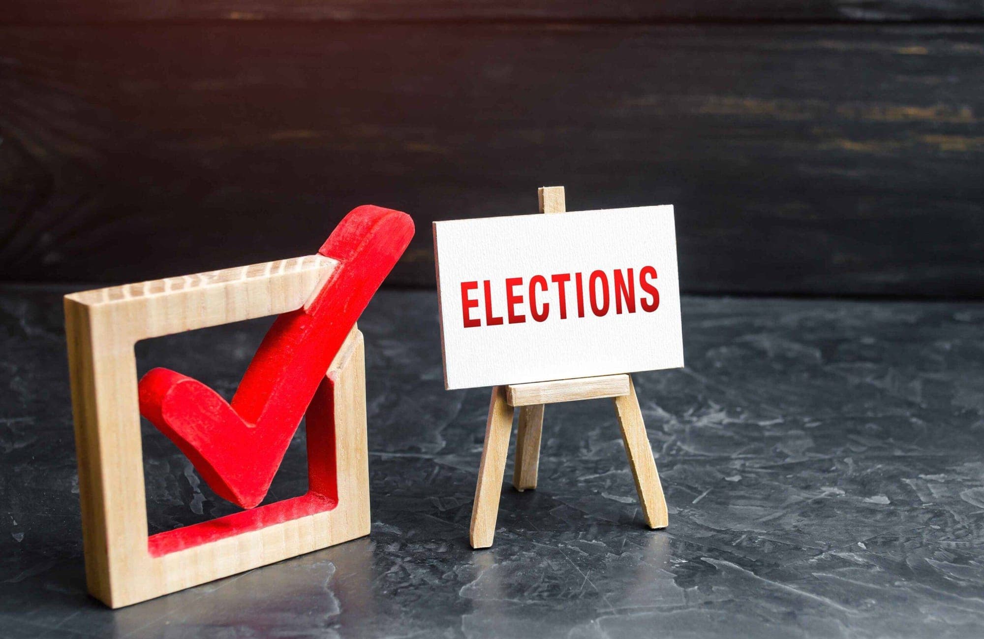 Elections in India represented in an image.