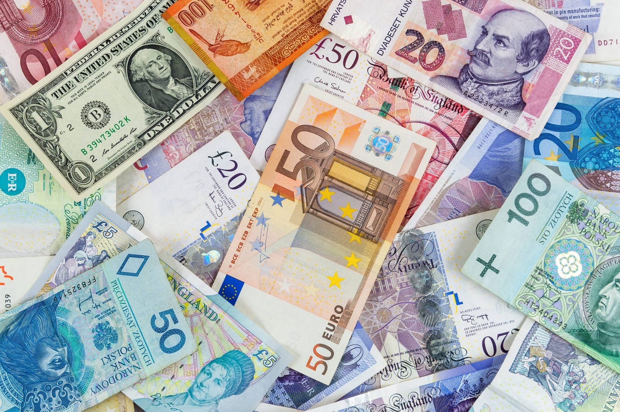 Emerging Market Currencies represented in an image.