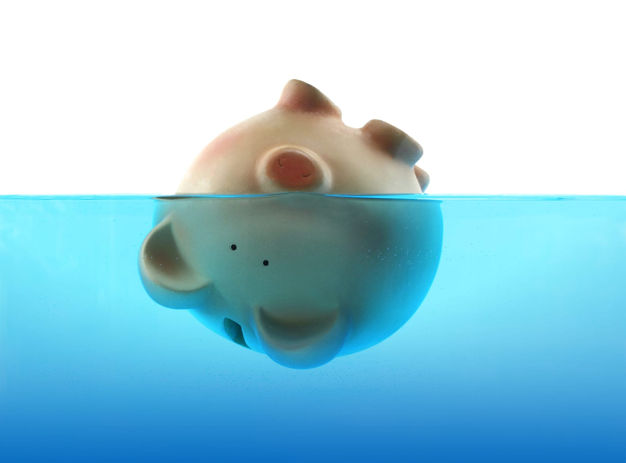 Rise in Corporate Debt represented in an image.