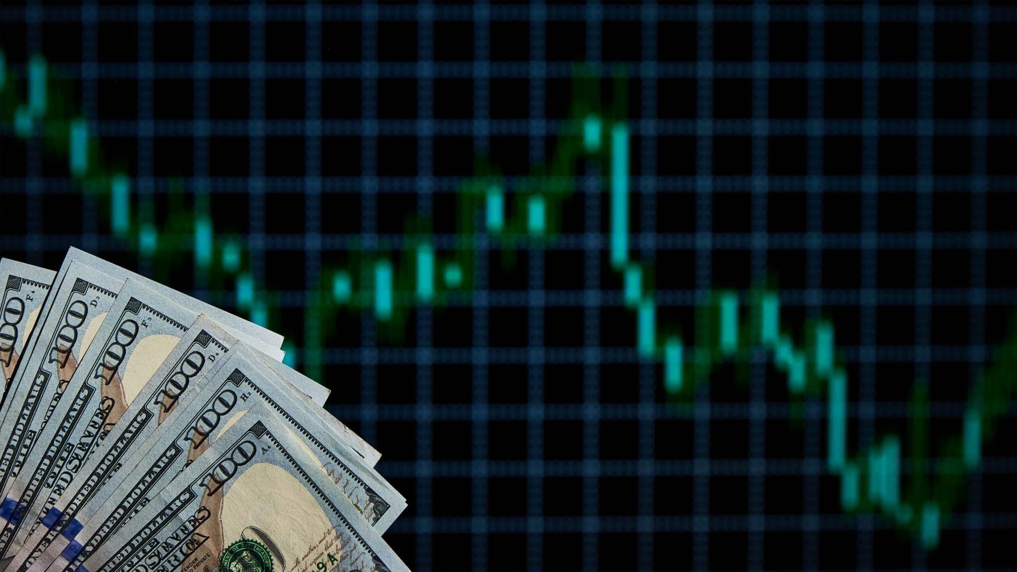 Forex managed accounts trading represented in an image.