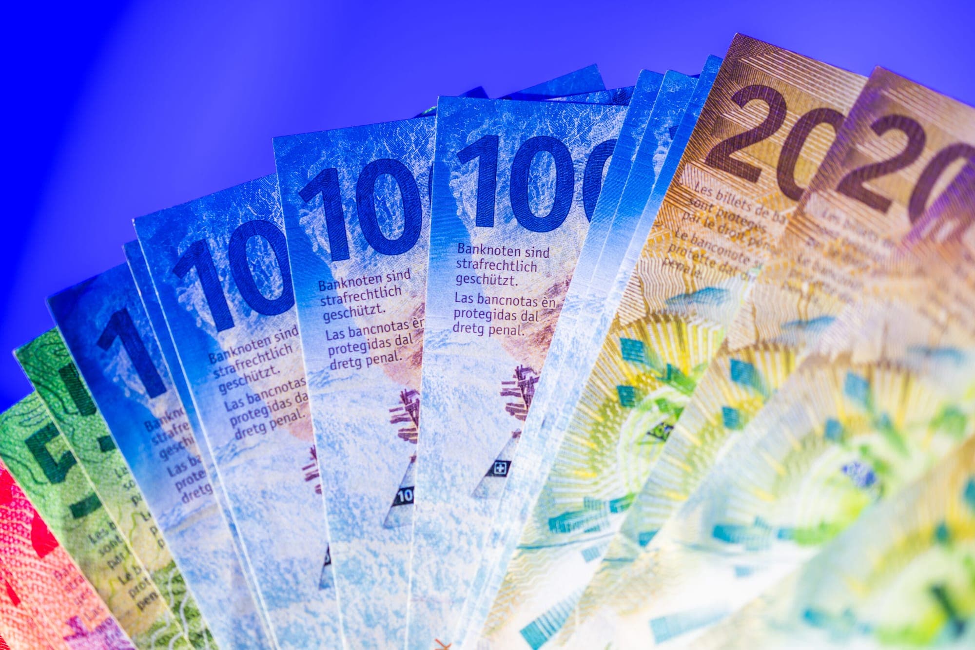 Franc depreciation and its impact of the EUR/CHF pair represented in an image.