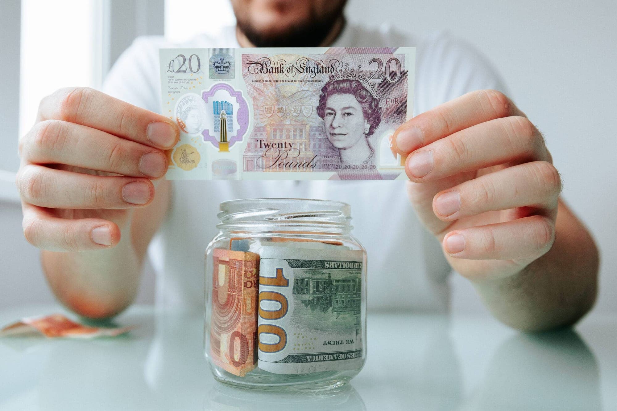 British Pound Faces Continued Pressure represented in an image.
