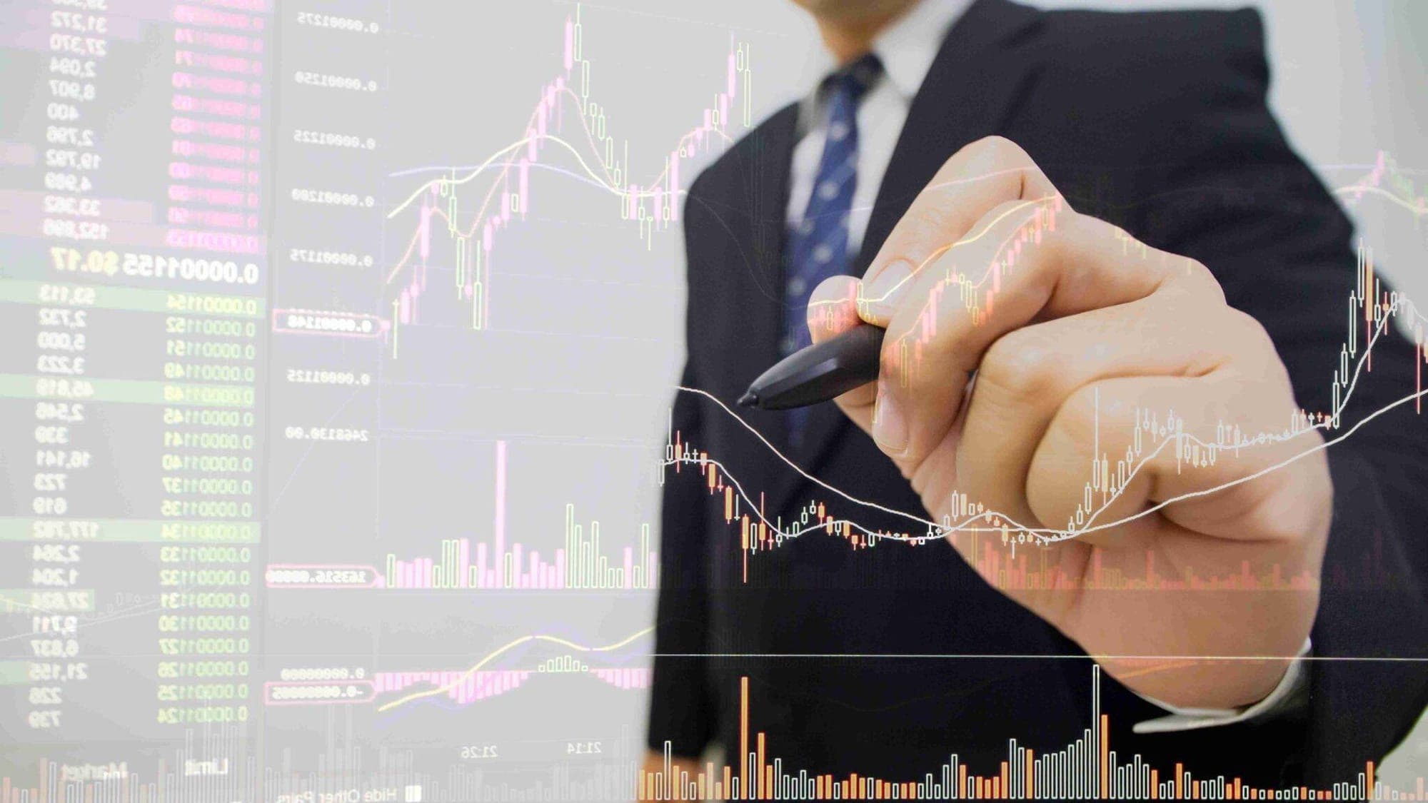 Forex Grid Trading Strategy represented in an image.
