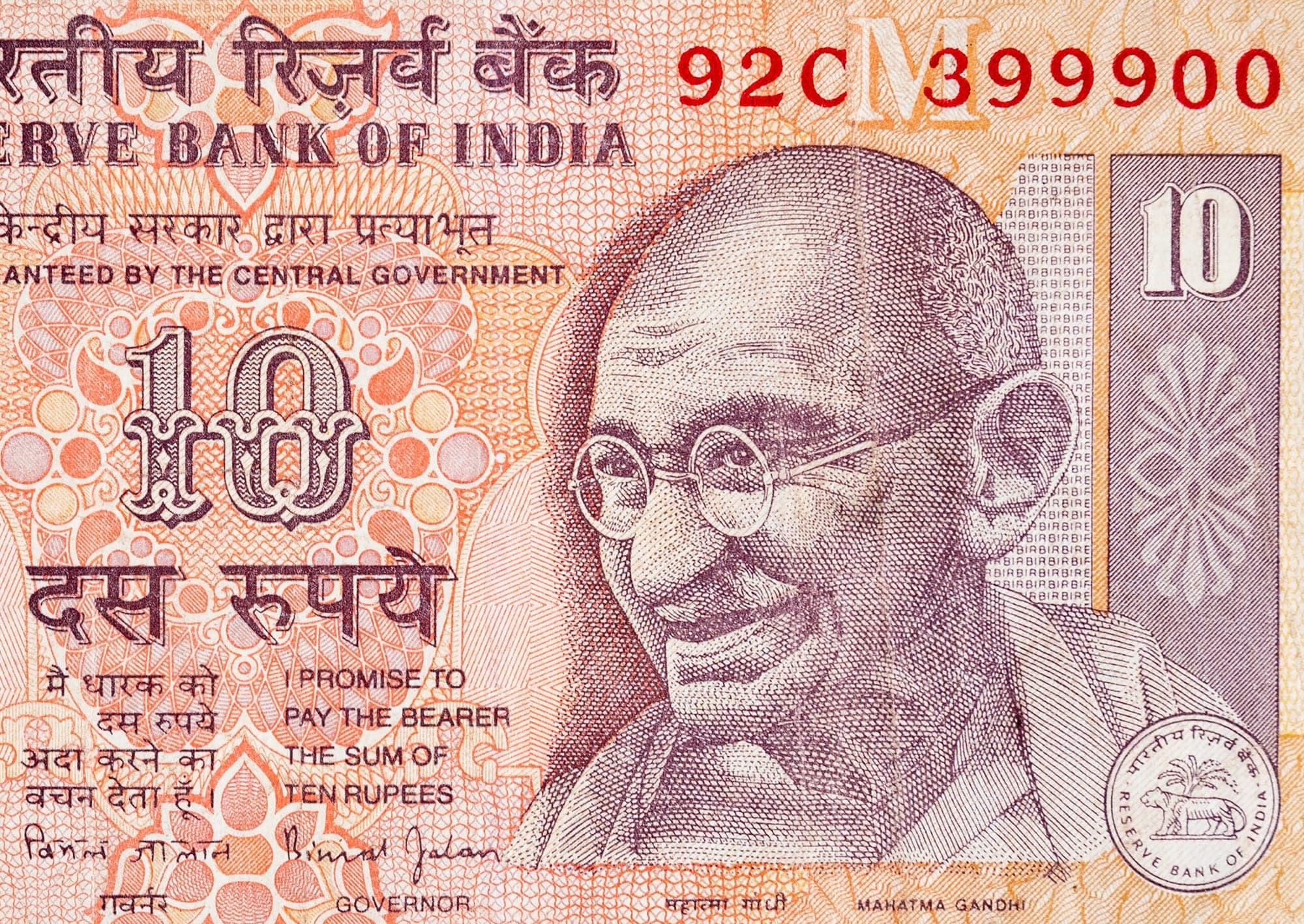 Rupee Under Pressure represented in an image.