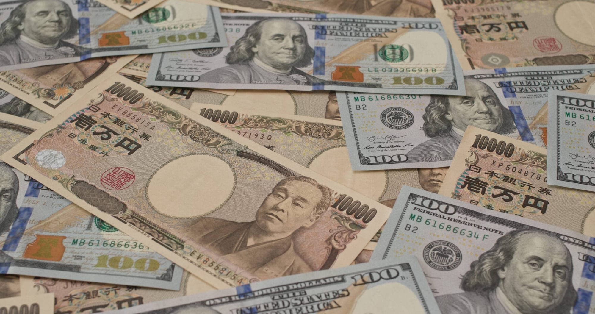 Yen Skyrockets represented in an image.